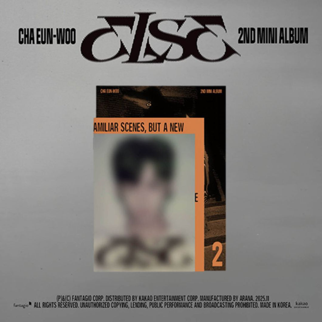 [PREORDER] CHA EUN-WOO 2nd Mini Album 'ELSE'