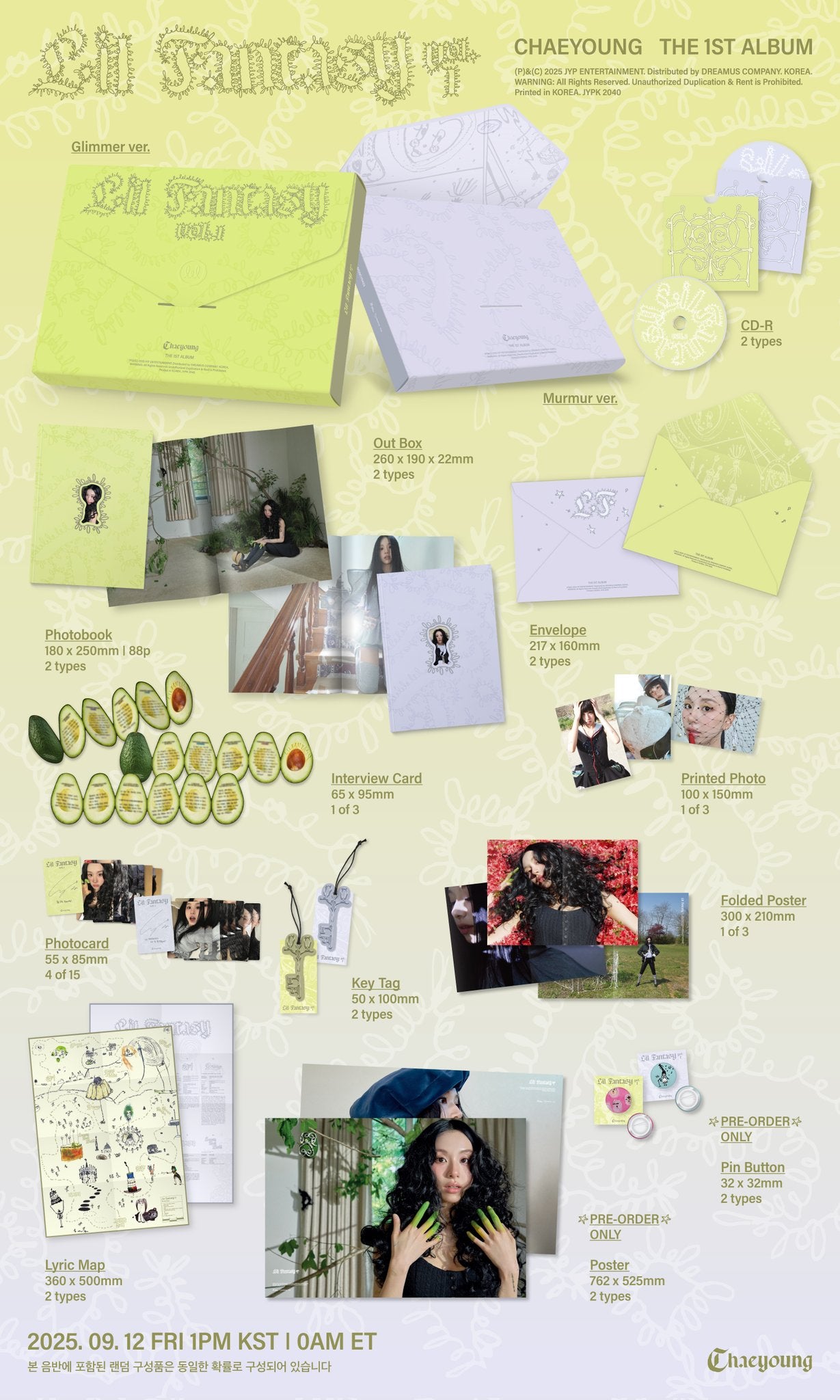 CHAEYOUNG 1st Album 'LIL FANTASY CHAEYOUNGLIL FANTASY vol.1