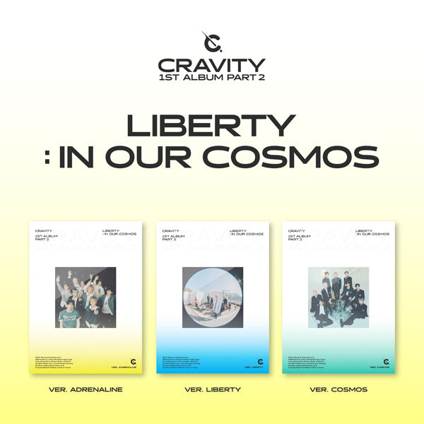 CRAVITY - 1st Full Album Part.2 'LIBERTY : IN OUR COSMOS'