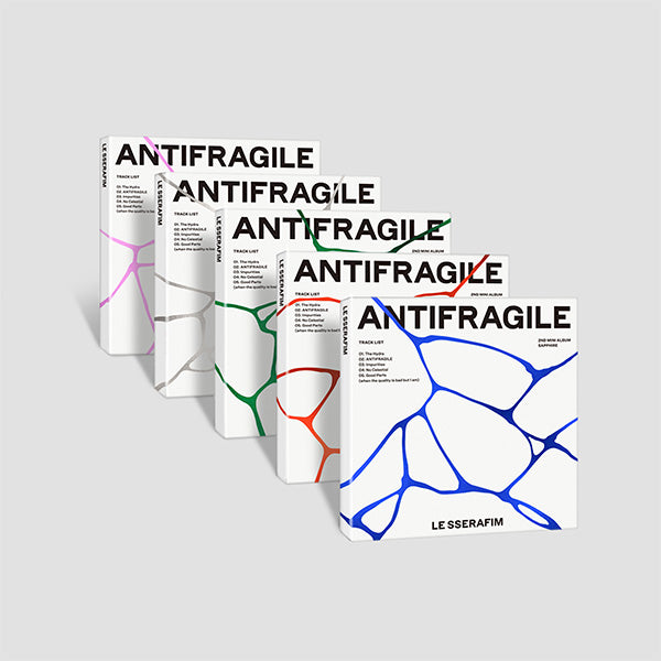 LE SSERAFIM 2nd Mini Album 'ANTIFRAGILE' (COMPACT Ver.)
