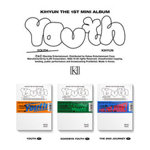 Load image into Gallery viewer, Kihyun 1st Mini Album &#39;Youth&#39;
