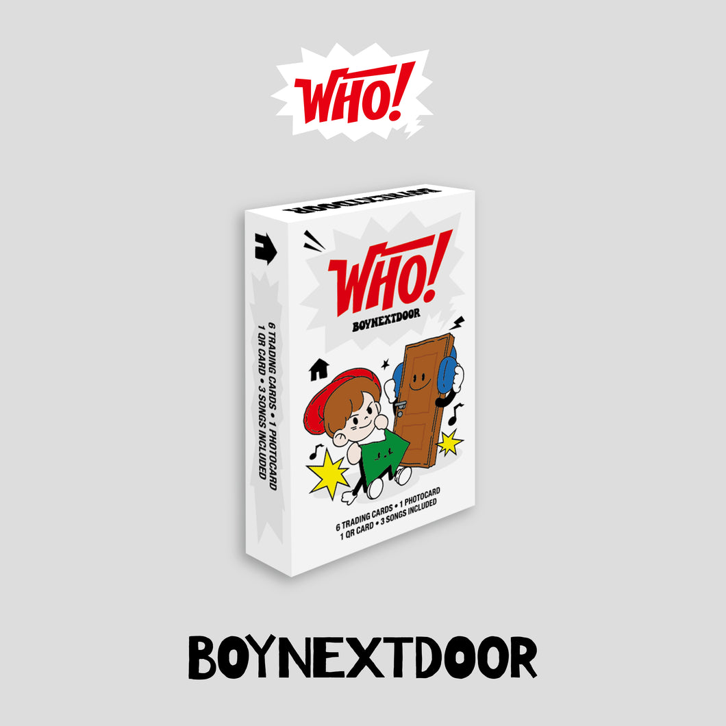BOYNEXTDOOR 1st Single 'WHO!' (Weverse Albums ver.)