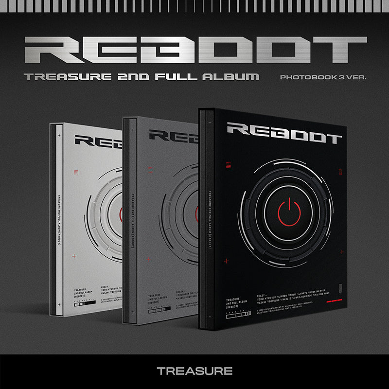 TREASURE 2nd Full Album 'REBOOT' (PHOTOBOOK Ver.)
