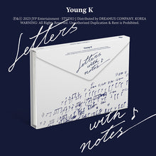 Load image into Gallery viewer, Young K (DAY6) - &#39;Letters with notes&#39; Album
