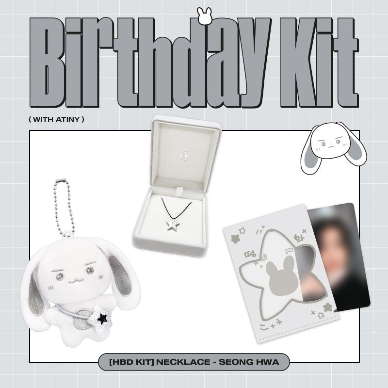 [PREORDER] ATEEZ OFFICIAL [HBD KIT] NECKLACE - SEONGHWA