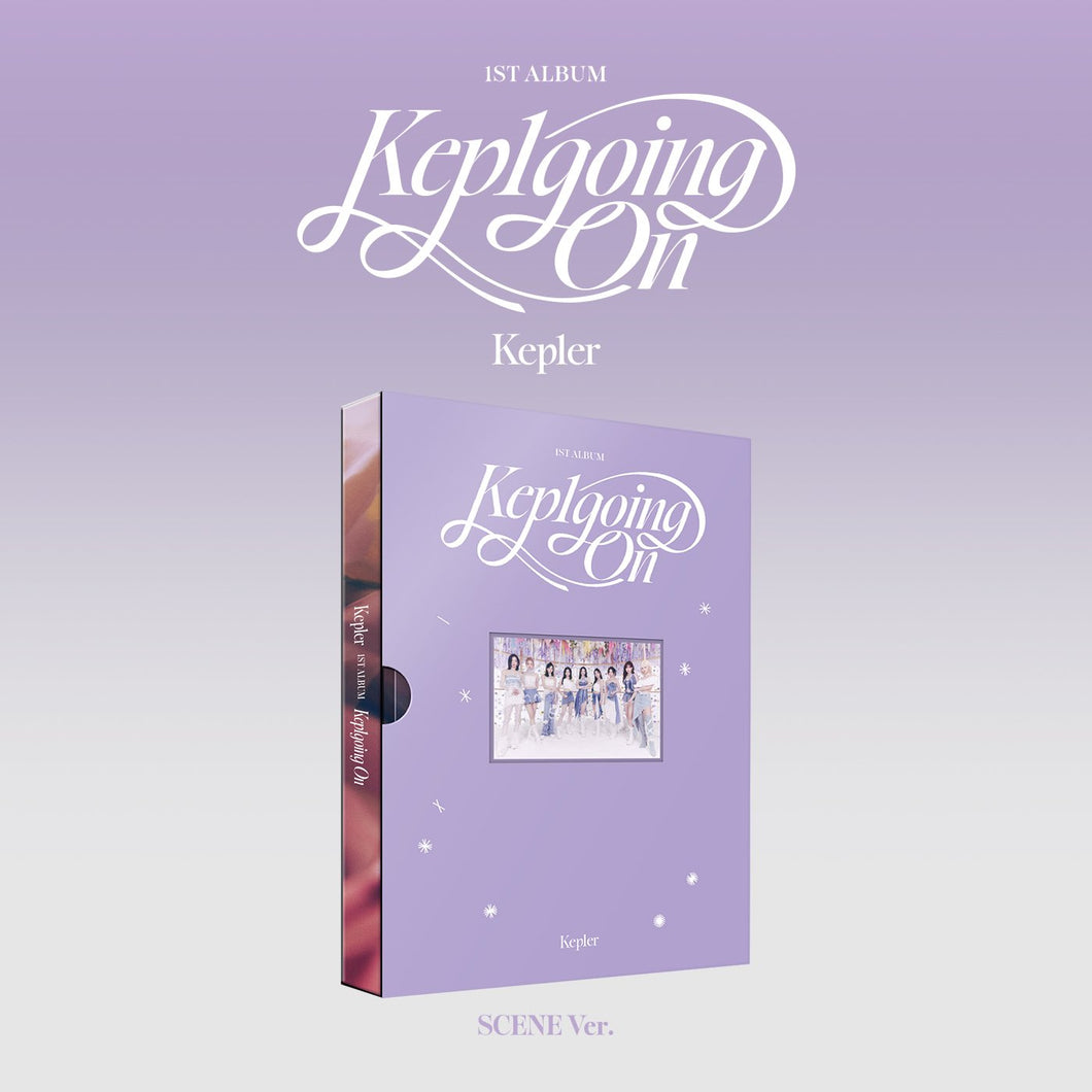 Kep1er 1st Full Album 'Kep1going On' - Mwave Signed by Random Member