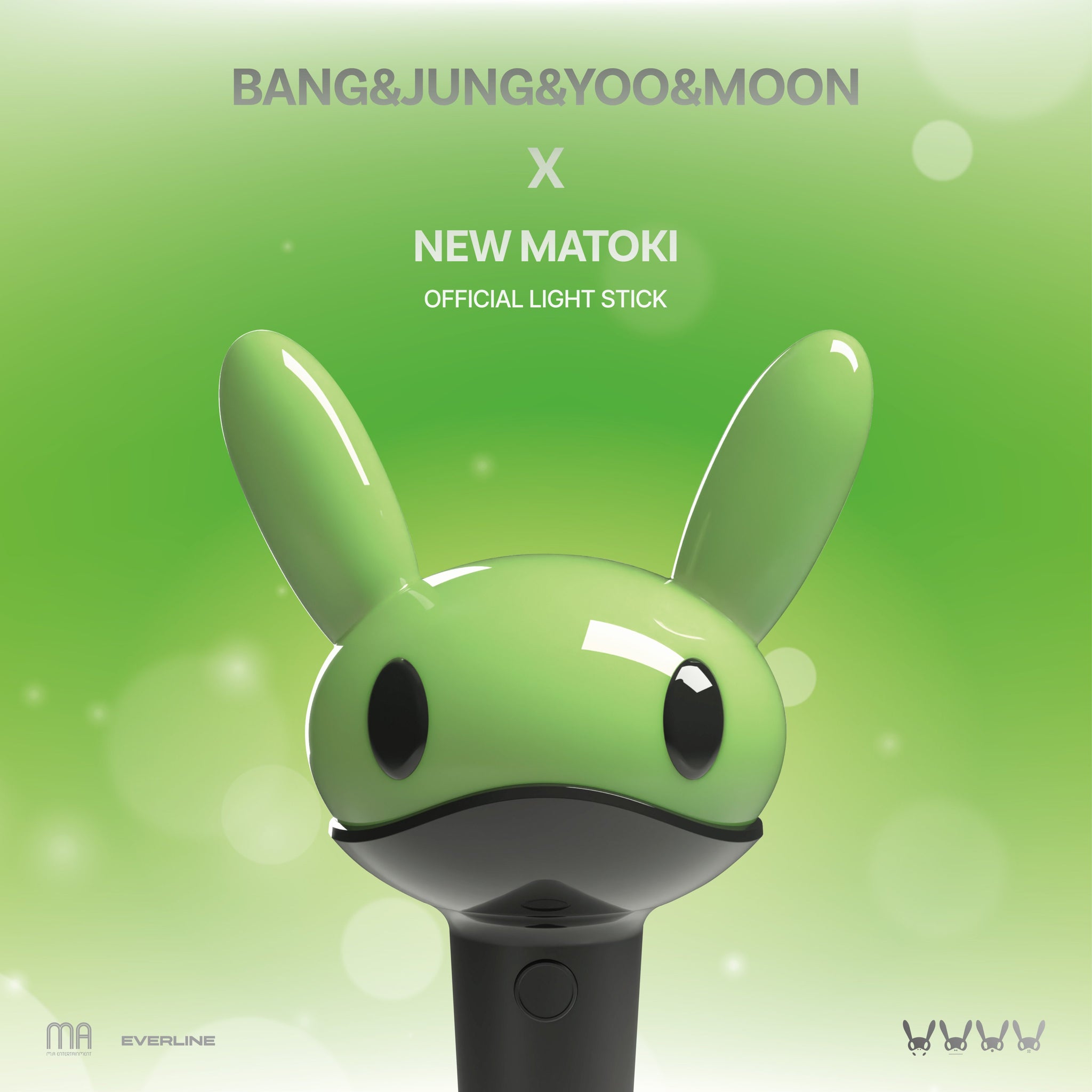 BANG&JUNG&YOO&MOON X NEW MATOKI OFFICIAL LIGHT STICK – K-POP BAZAAR