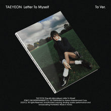 Load image into Gallery viewer, TAEYEON 6th Mini Album &#39;Letter To Myself&#39; (To Ver.)
