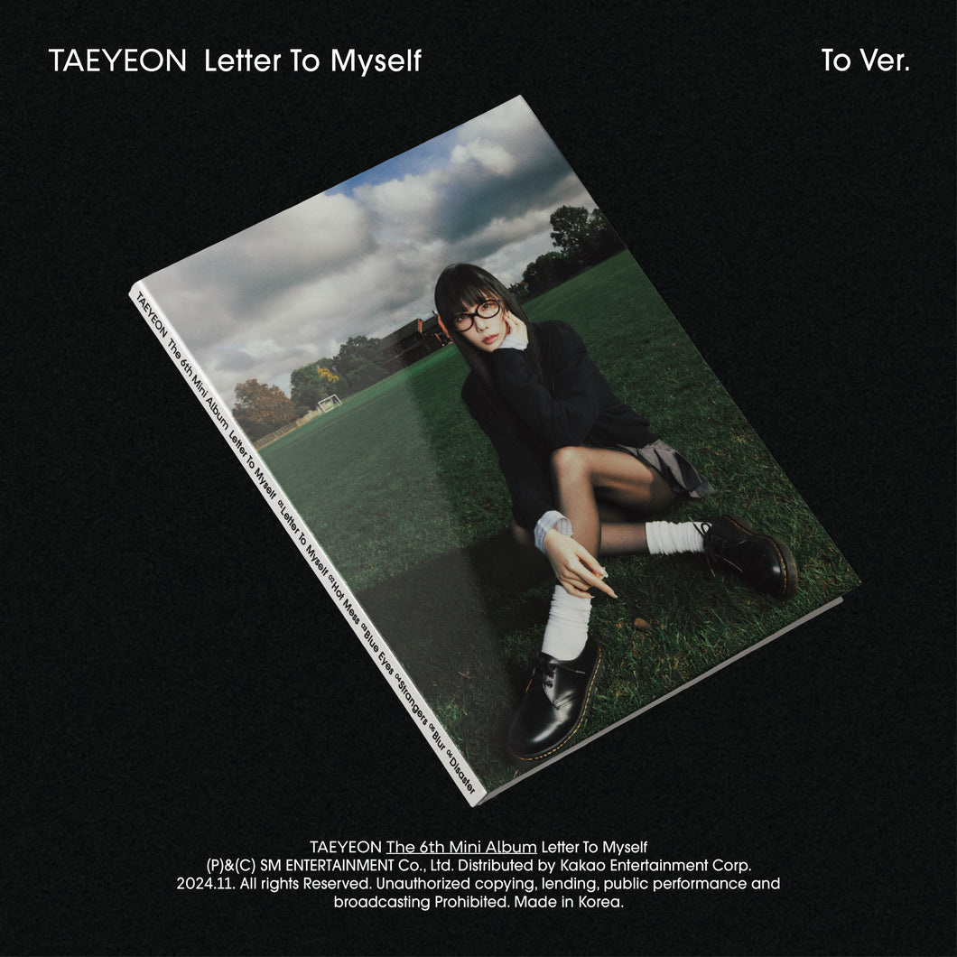 TAEYEON 6th Mini Album 'Letter To Myself' (To Ver.)