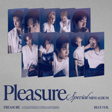 Load image into Gallery viewer, TREASURE Special Mini Album 'PLEASURE' (BLUE Ver.)

