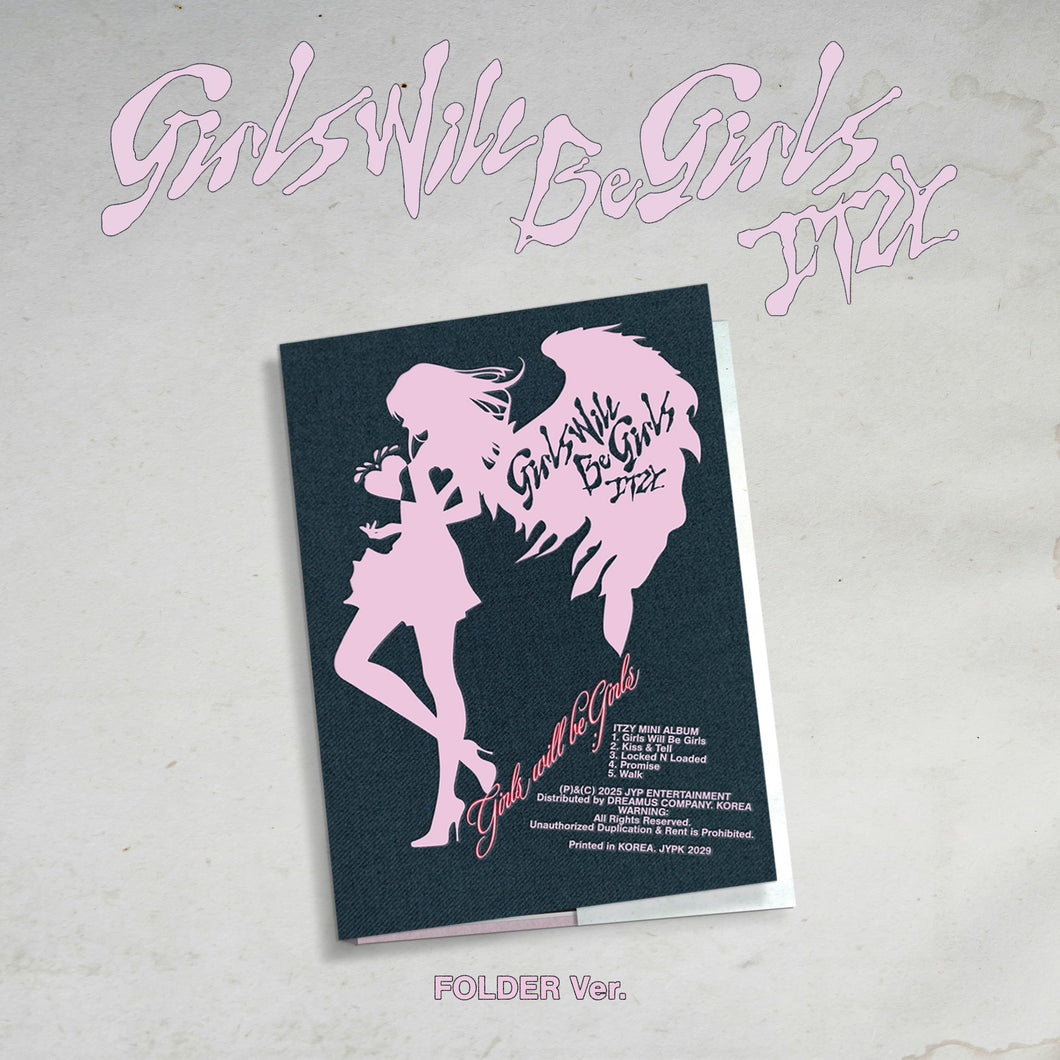 ITZY 'Girls Will Be Girls' Album (Folder Ver.)