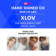 Load image into Gallery viewer, XLOV 2nd Single &#39;I ONE&#39; - Mwave Signed by All Members
