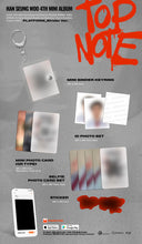 Load image into Gallery viewer, HAN SEUNG WOO 4th Mini Album &#39;TOP NOTE&#39; (PLATFORM_Binder Ver.)
