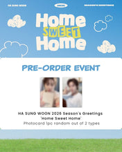 Load image into Gallery viewer, [PREORDER] HA SUNG WOON 2026 Season&#39;s Greetings &#39;Home Sweet Home&#39;
