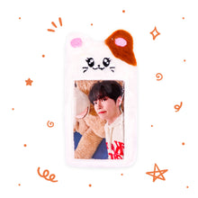 Load image into Gallery viewer, Fluffy Photocard Holder Keyring
