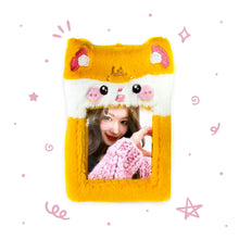 Load image into Gallery viewer, Fluffy Photocard Holder Keyring
