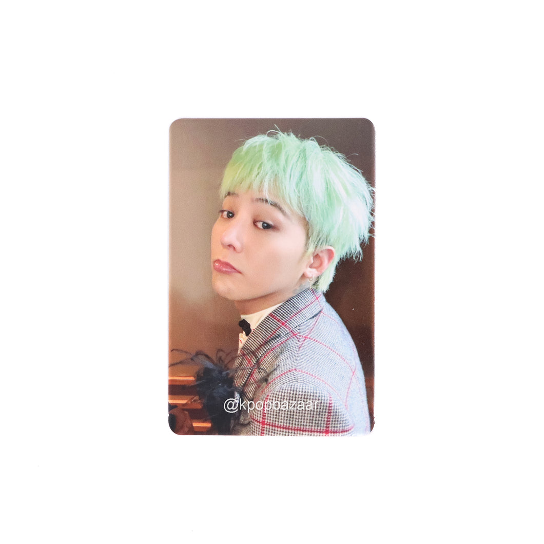 G-DRAGON 'Übermensch' Apple Music POB Benefit Photocard