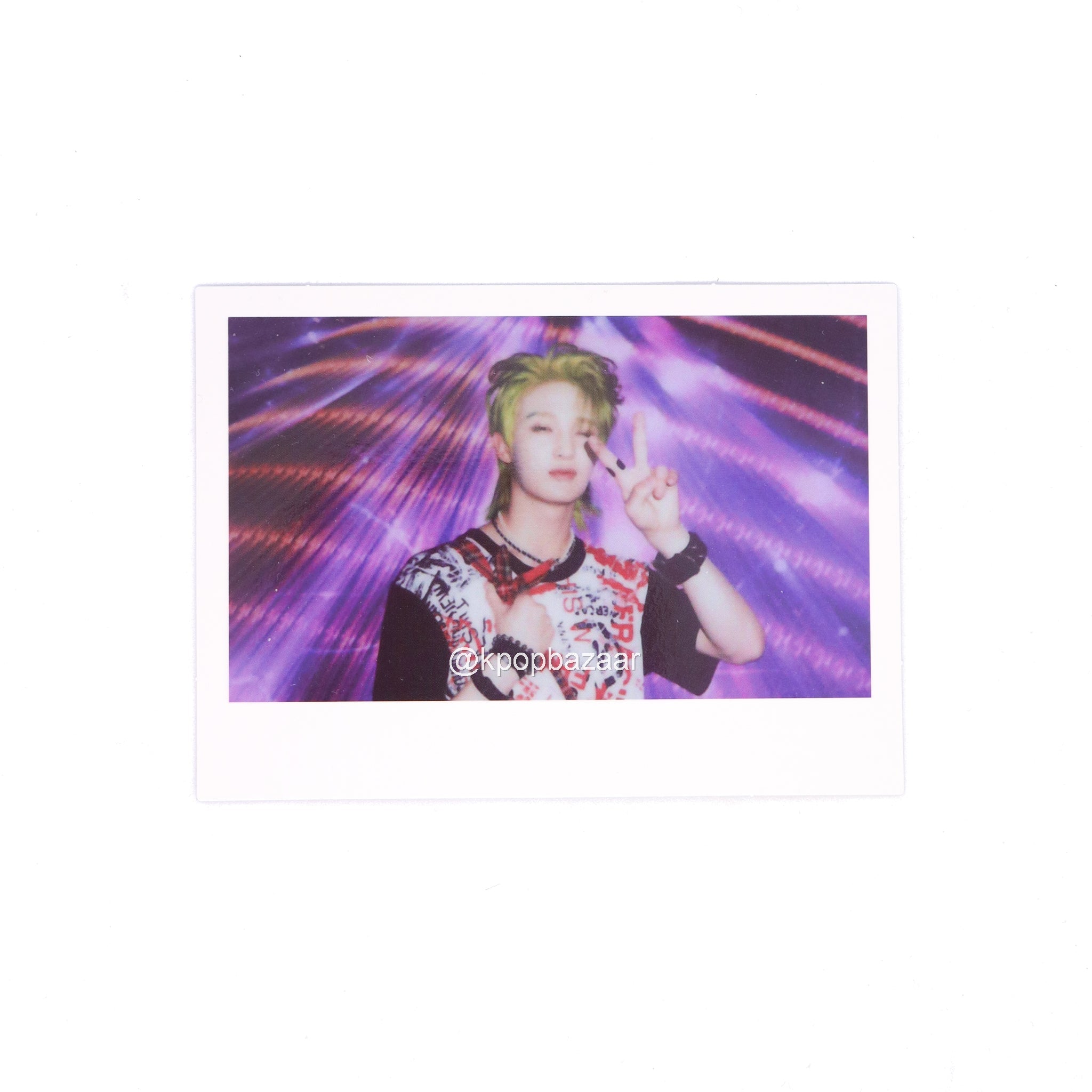 Xikers junmin signed polaroid