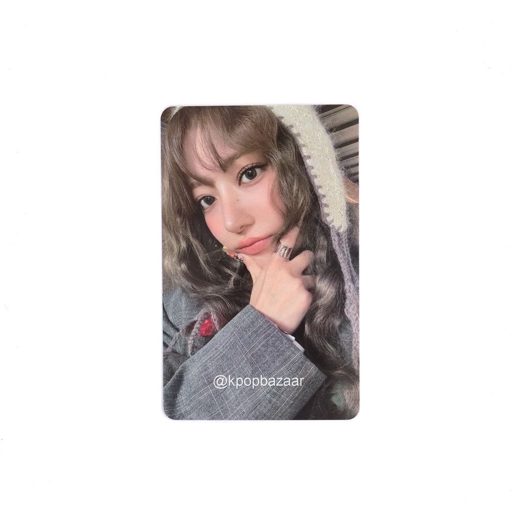 LE SSERAFIM 'HOT' Withmuu Lucky Draw Round 1 Benefit Photocard