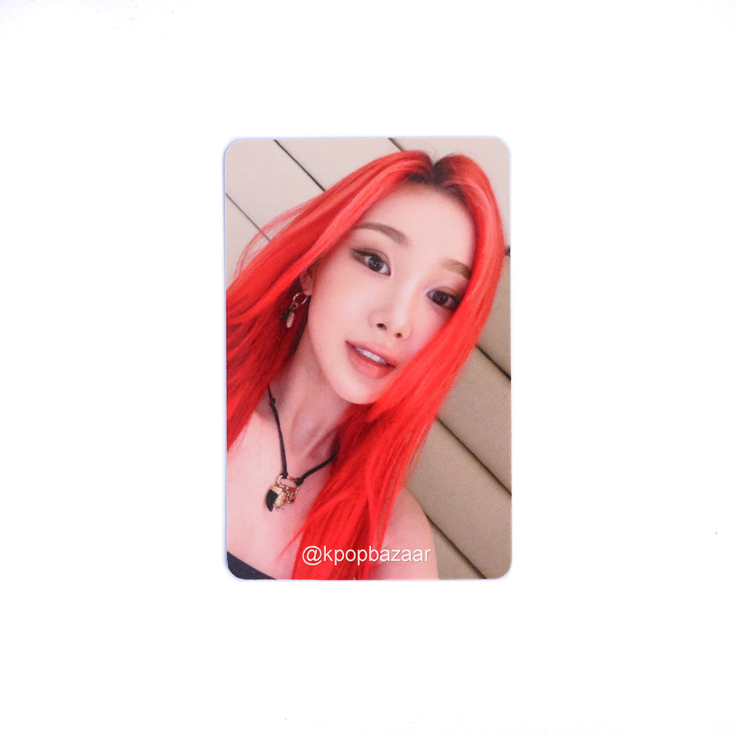 aespa 'Dirty Work' Apple Music POB Benefit Photocard
