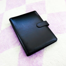 Load image into Gallery viewer, A5 Leather 6-Ring Binder
