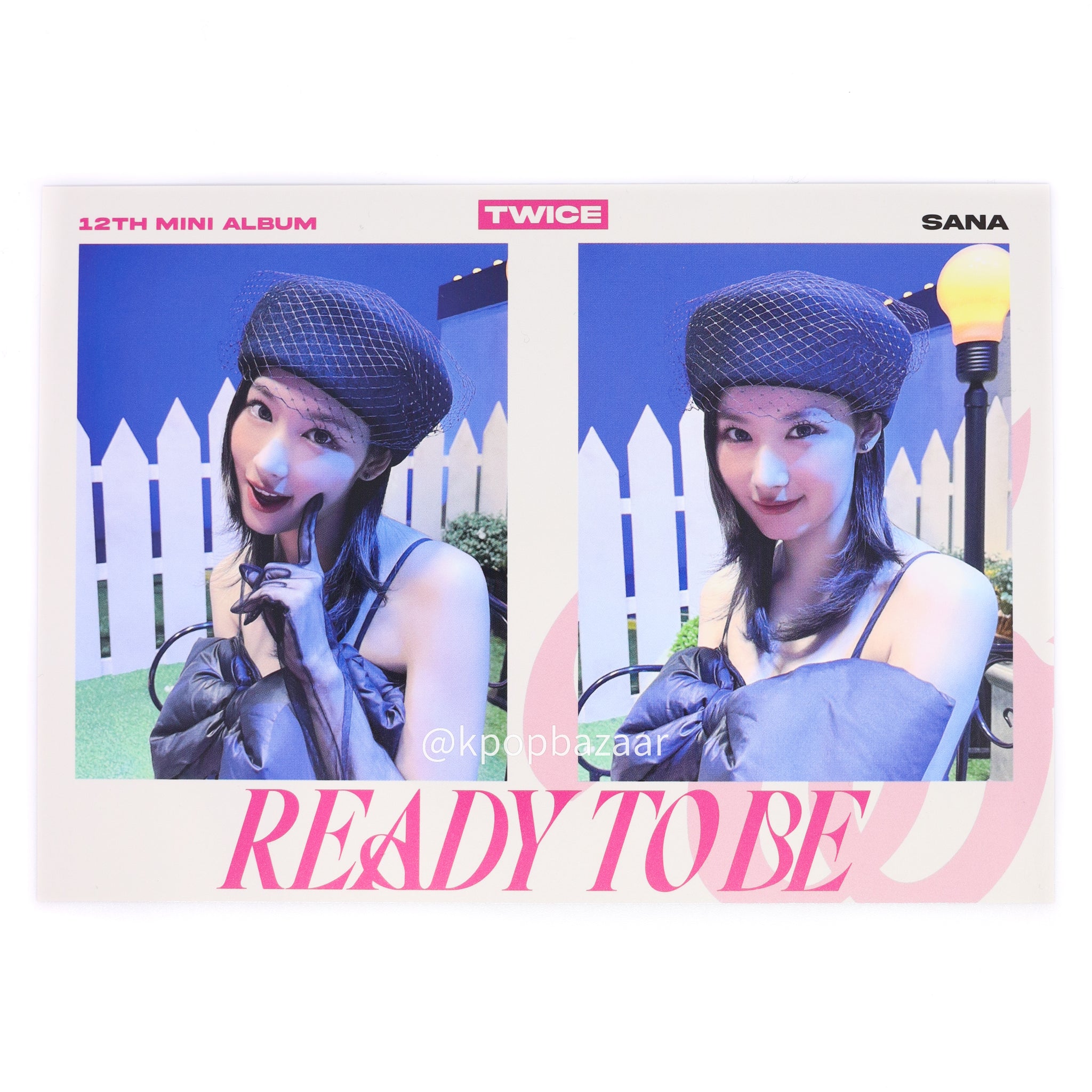TWICE 'Ready To Be' Soundwave Lucky Draw Benefit Photocard – K-POP