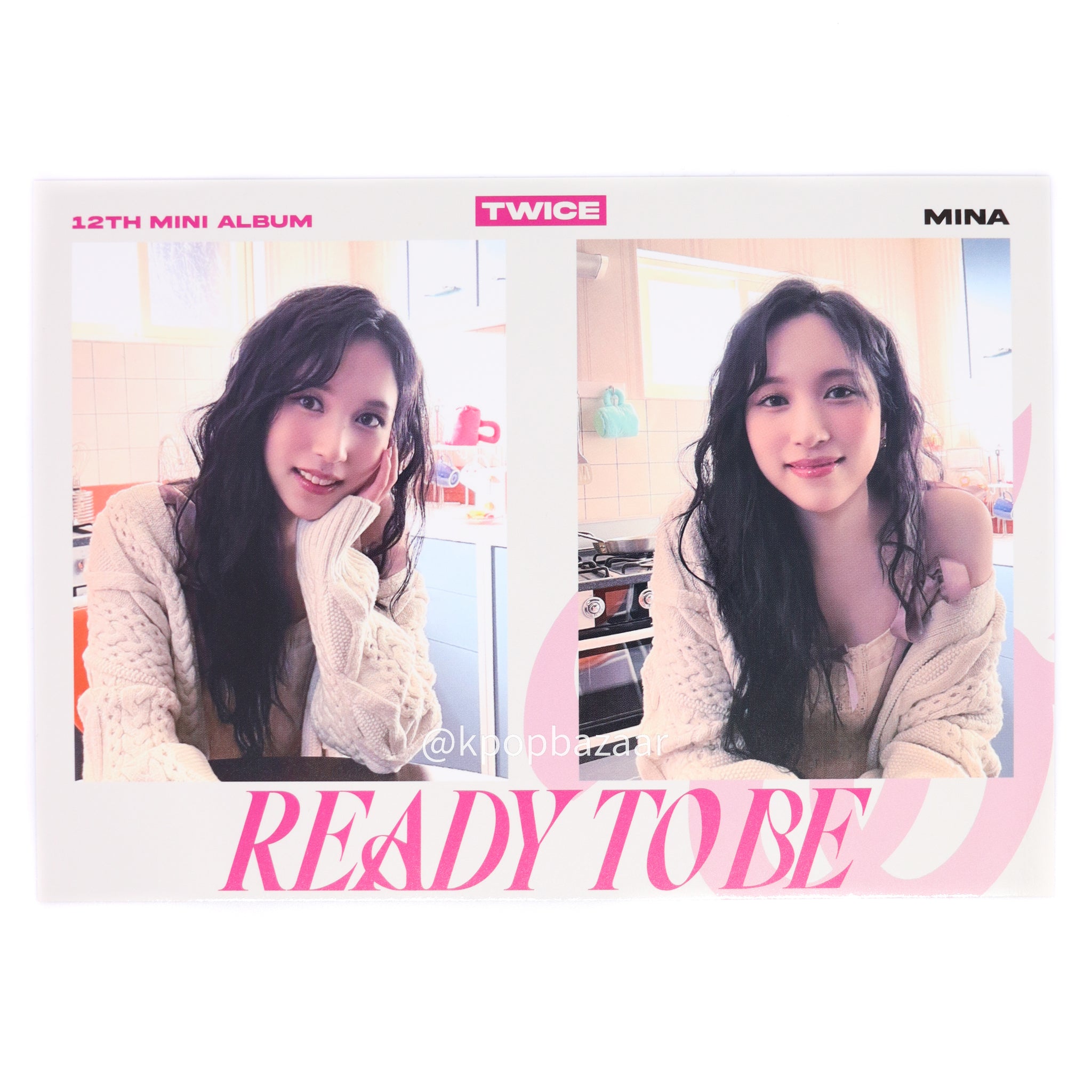 TWICE 'Ready To Be' Soundwave Lucky Draw Benefit Photocard – K-POP