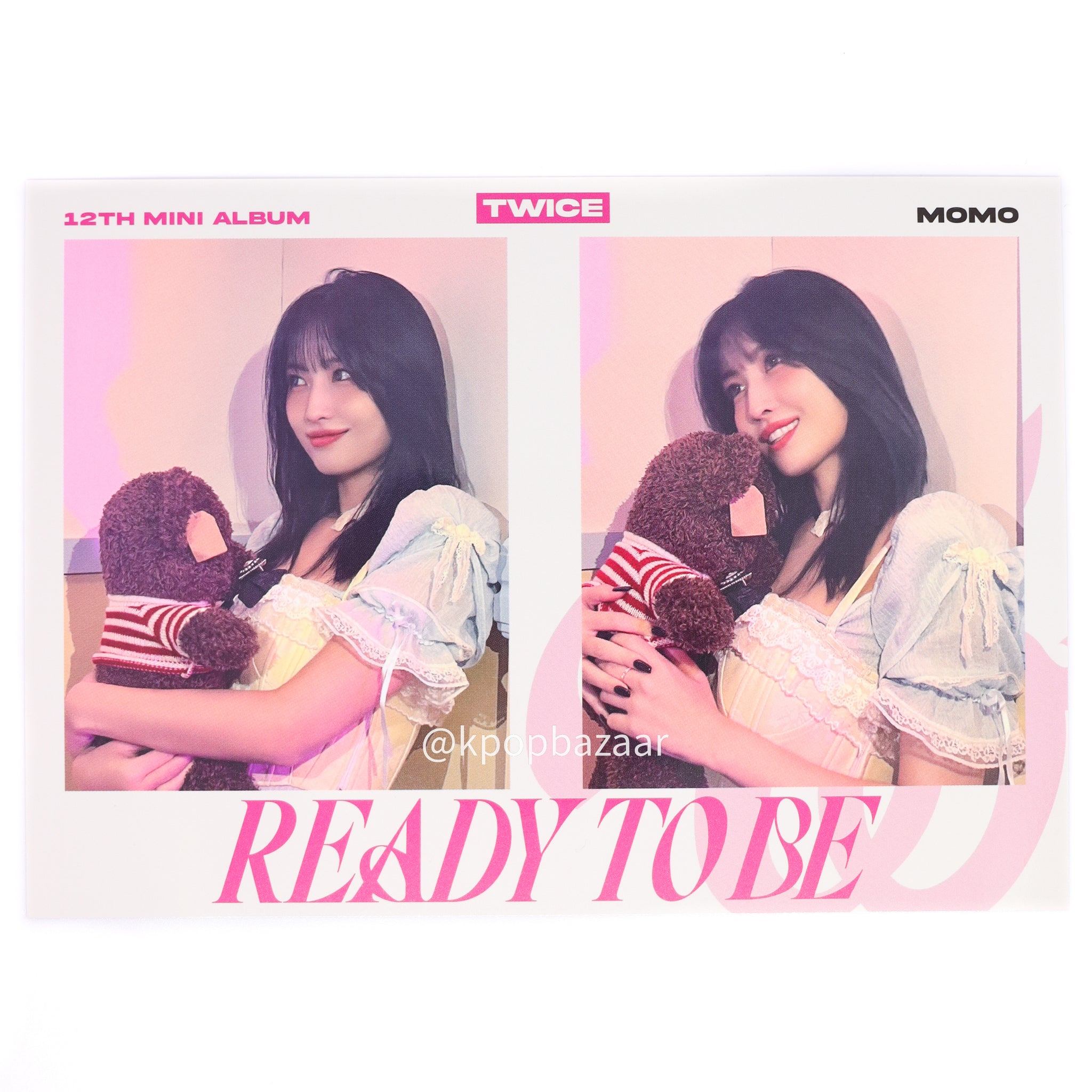 TWICE 'Ready To Be' Soundwave Lucky Draw Benefit Photocard – K-POP