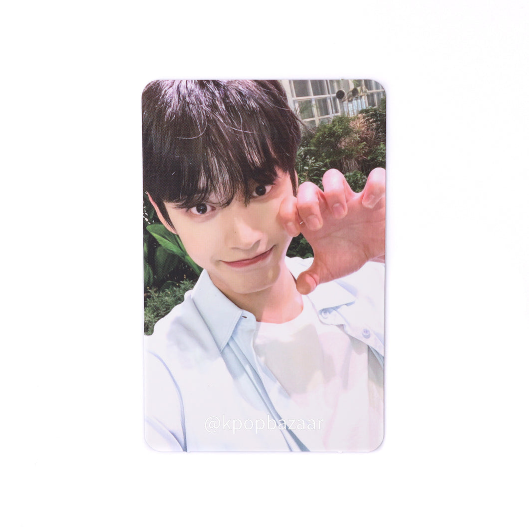 ZEROBASEONE 'Youth In The Shade' Soundwave Lucky Draw Artbook Benefit Photocard