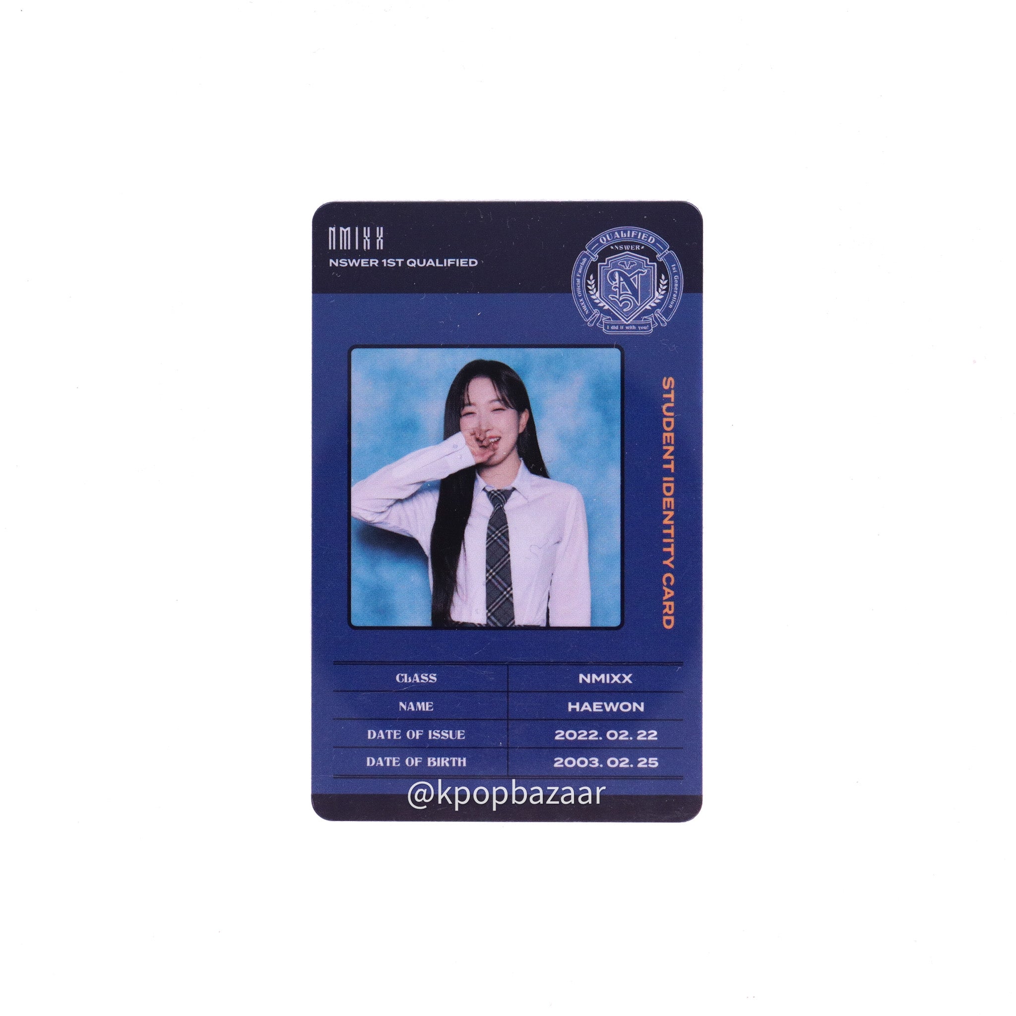 NMIXX NSWER 1st Generation Official Kit Photocard – K-POP BAZAAR