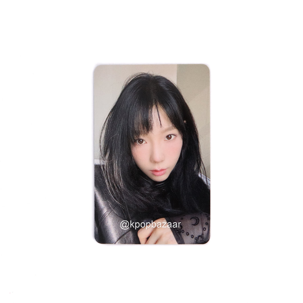 TAEYEON 'Letter To Myself' Apple Music POB Benefit Photocard