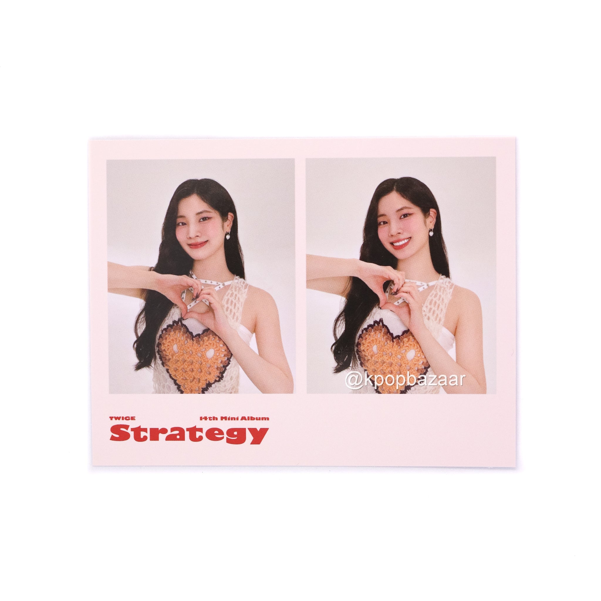 TWICE 'Strategy' Soundwave Lucky Draw Benefit Photocard – K-POP BAZAAR