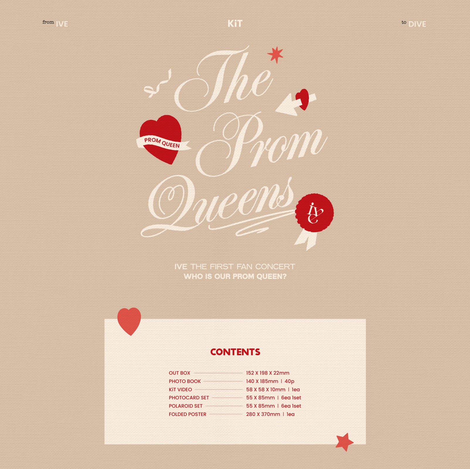 ktown4u.com : IVE - IVE THE FIRST FAN CONCERT [The Prom