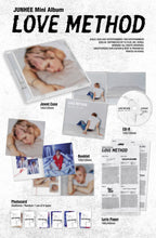 Load image into Gallery viewer, [PREORDER] JUNHEE Mini Album 'LOVE METHOD'
