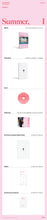 Load image into Gallery viewer, [PREORDER] Jeong EunJi 5th Mini Album 'Summer, I'

