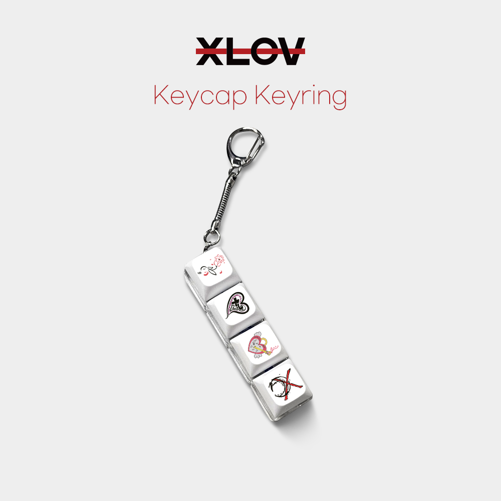 XLOV 2ND FANMEETING 'CLOXE 2U' Official MD - KEYCAP KEYRING