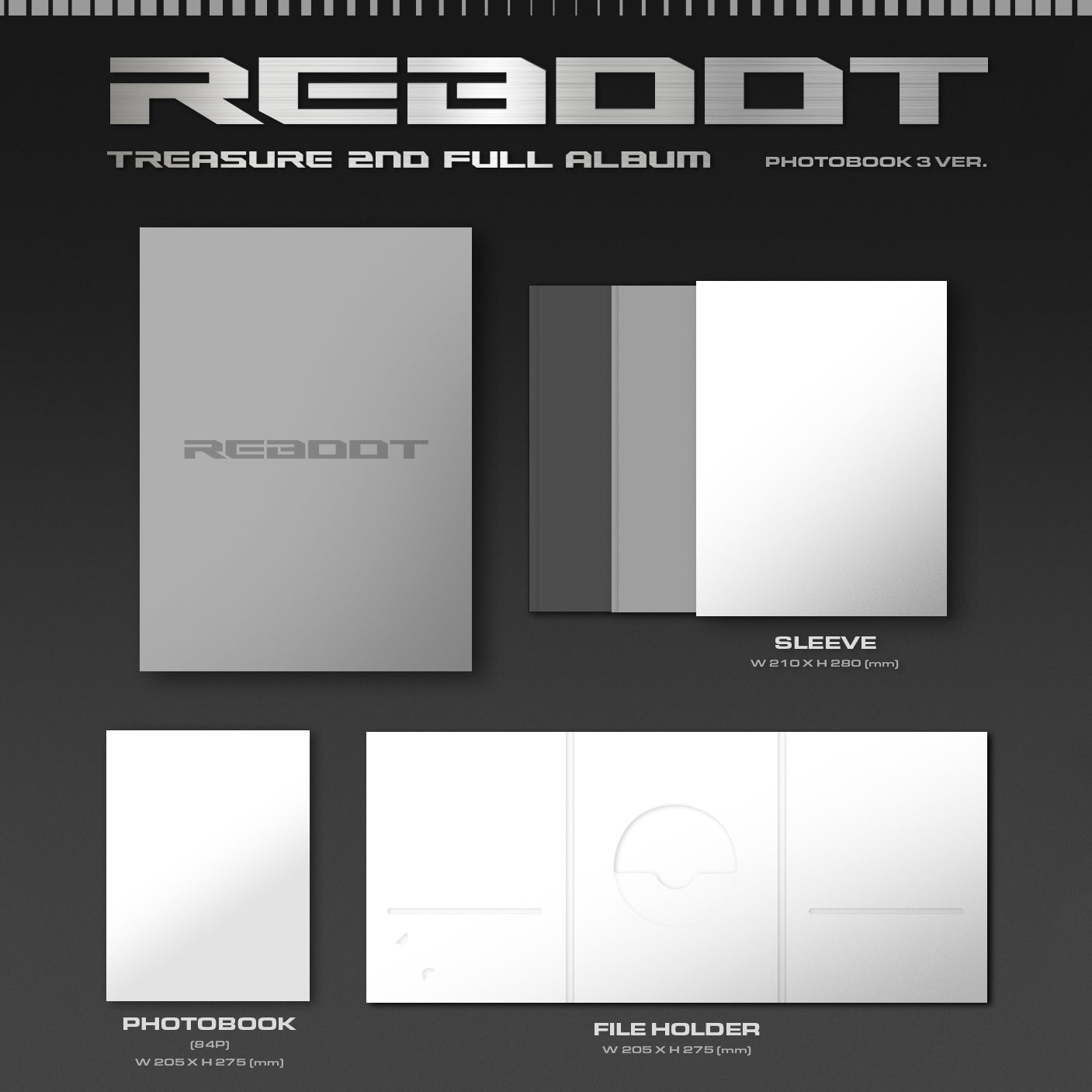 TREASURE 2nd Full Album 'REBOOT' (PHOTOBOOK Ver.) – K-POP BAZAAR