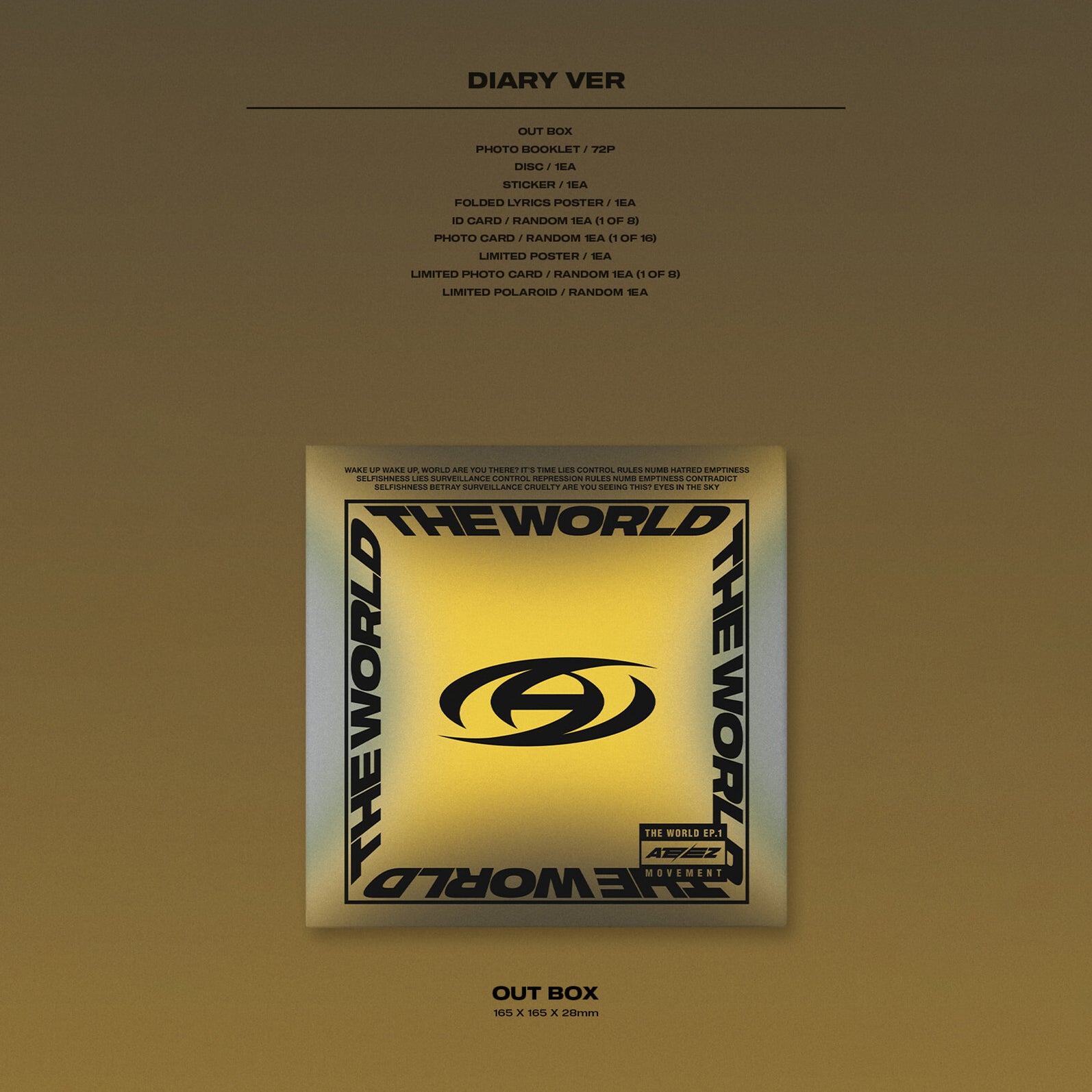 ATEEZ Album 'THE WORLD EP.1 : MOVEMENT' – K-POP BAZAAR