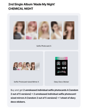 Load image into Gallery viewer, [PREORDER] LE SSERAFIM 2nd Single Album 'Made My Night' + Weverse Shop Benefit
