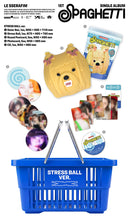 Load image into Gallery viewer, [PREORDER] LE SSERAFIM 1st Single Album &#39;SPAGHETTI&#39; (Stress Ball Ver.) + Weverse Shop Benefit
