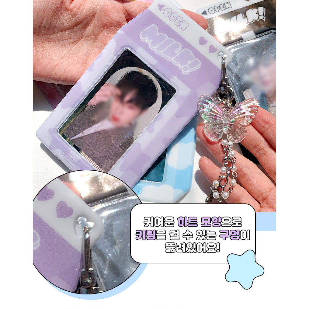 Sooang Photocard Holder - Milk – K-POP BAZAAR