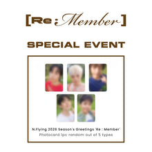 Load image into Gallery viewer, [PREORDER] N.Flying 2026 Season&#39;s Greetings &#39;Re : Member&#39;
