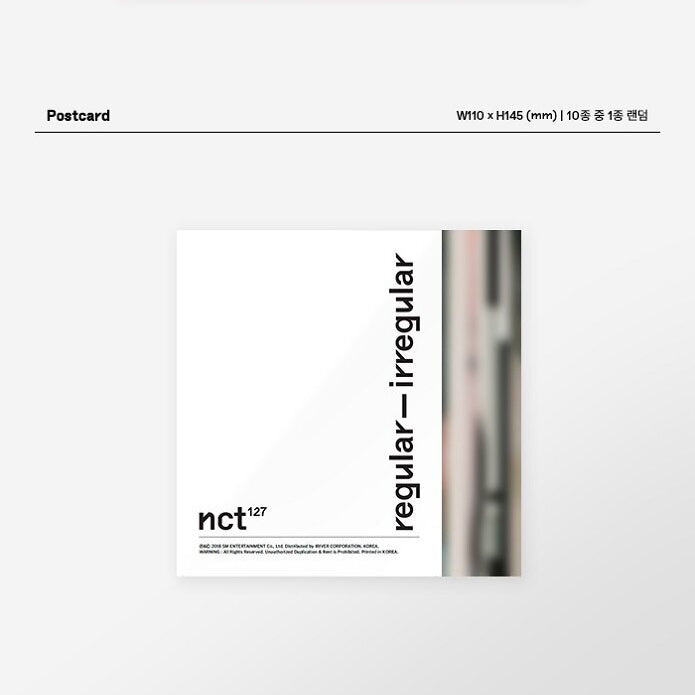 NCT 127 1st Full Album 'Regular-Irregular' – K-POP BAZAAR