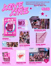 Load image into Gallery viewer, NiziU 2nd Single Album &#39;LOVE LINE&#39; (Special Box Ver.)
