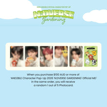 Load image into Gallery viewer, [PREORDER] AND2BLE Character Pop-Up 2026 'N:DVERSE GARDENING' Official MD - Acrylic Random Keyring

