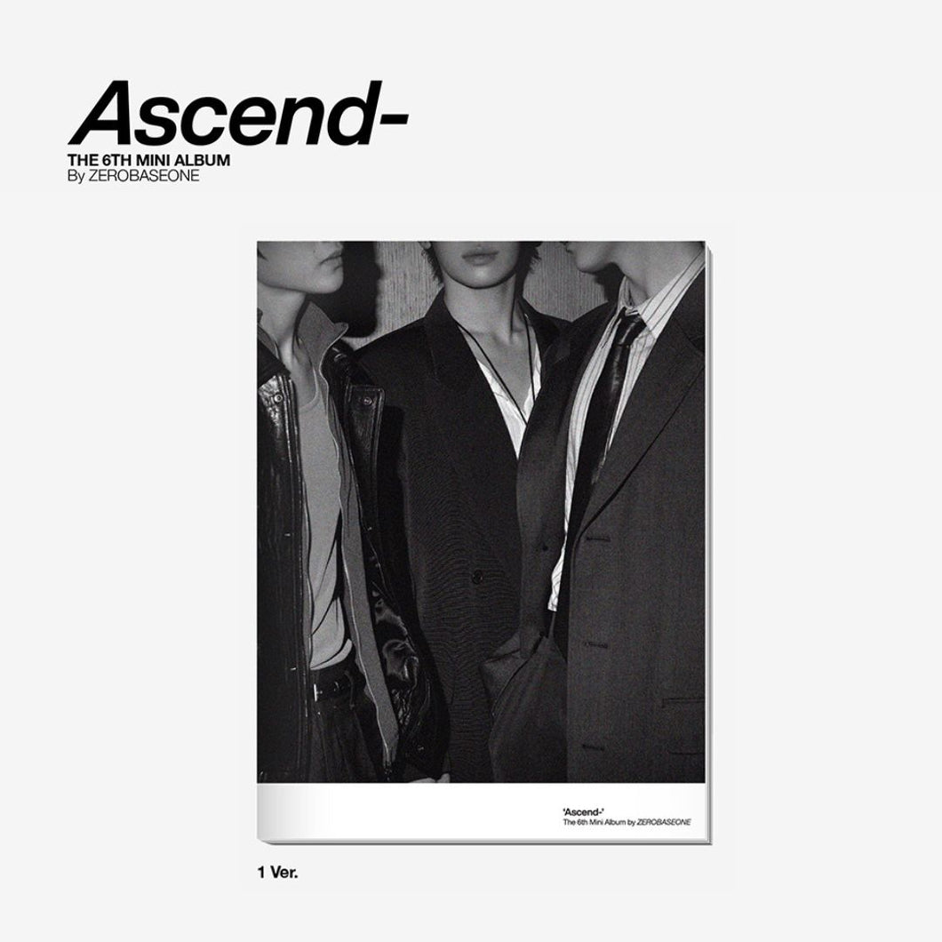 ZEROBASEONE 6th Mini Album 'Ascend-' (Photobook Ver.) – K-POP BAZAAR