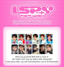 Load image into Gallery viewer, [PREORDER] NCT WISH 'I SPY' Pop-Up 'WISH LAND' Official MD - Face Spin Figure

