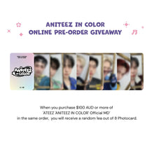 Load image into Gallery viewer, [PREORDER] ATEEZ 'ANITEEZ IN COLOR' Official MD - Mini Photobook
