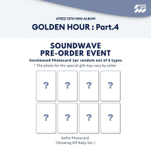 Load image into Gallery viewer, [PREORDER] ATEEZ 13th Mini Album 'GOLDEN HOUR : Part.4' + Store Benefit
