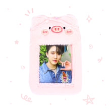 Load image into Gallery viewer, Fluffy Photocard Holder Keyring
